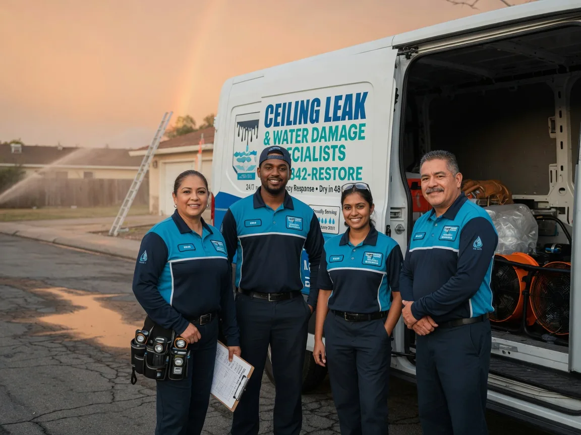 Ceiling Leak Cleanup company in Clymer, PA